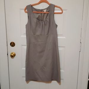 J. Crew Tan Zipper back Dress